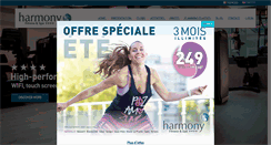 Desktop Screenshot of harmony.ch
